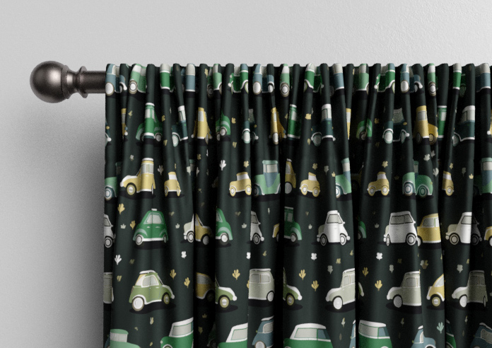 Roadtrip, Forest Green - Made to Measure Curtains - Image 9
